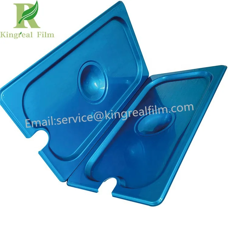 Customizable Deep Drawing PE Stainless Steel Blue Protective Film
