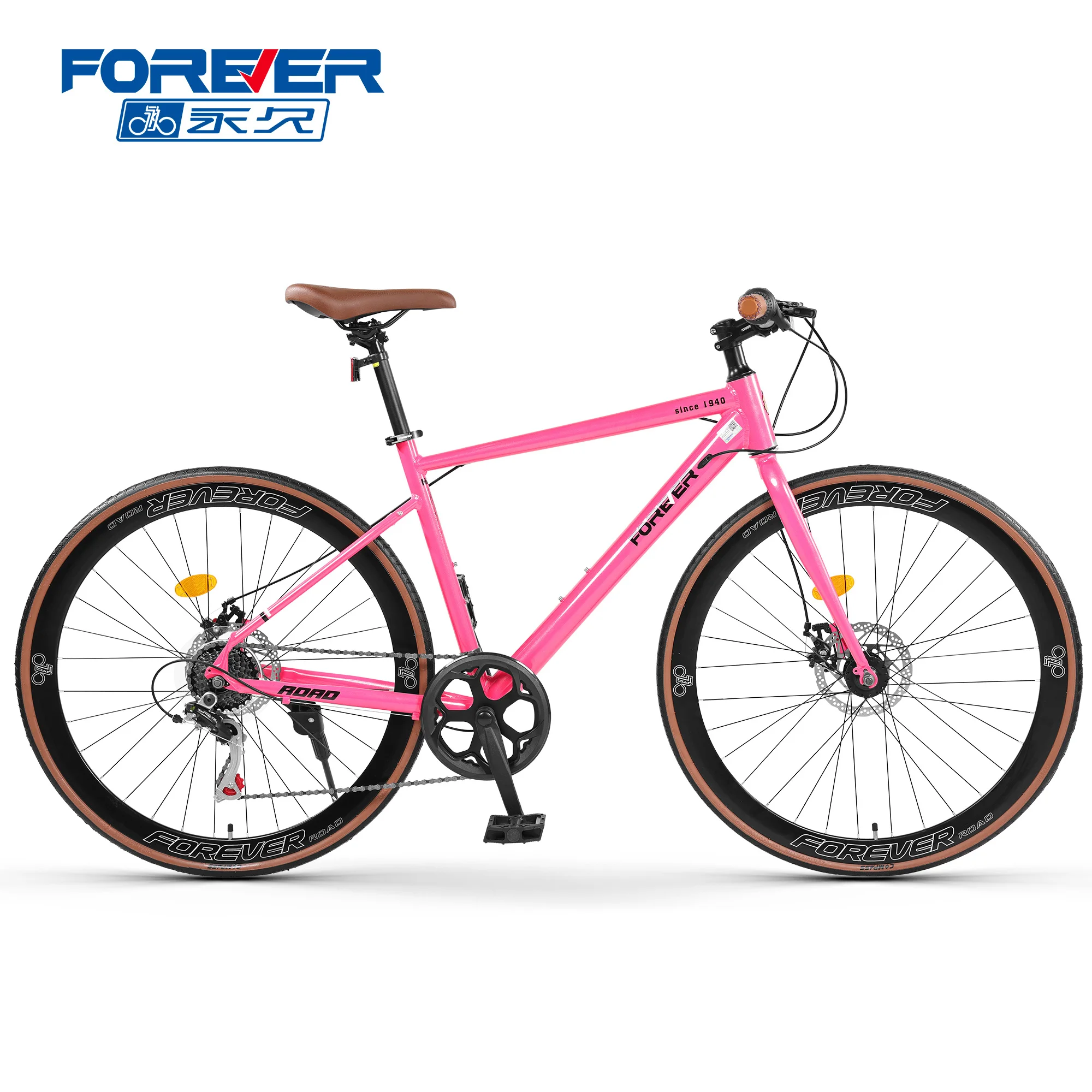 FOREVER Cycle Aluminum 700*28C  Bicycle Shimano Road Bike