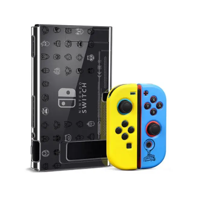 Protective Case Skin Full Set for Nintendo Switch,  Decals Durable Anime Protector Cover Faceplate Console Dock