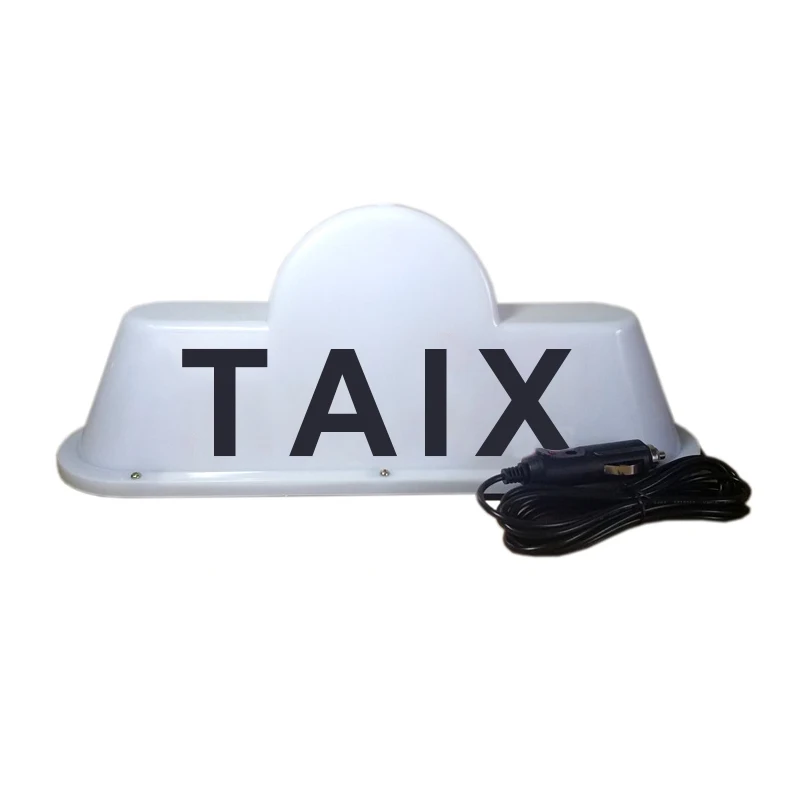 DC 12V Taxi Sign Roof Light Top Sign Light Taxi Top Lamp Box with magnetic