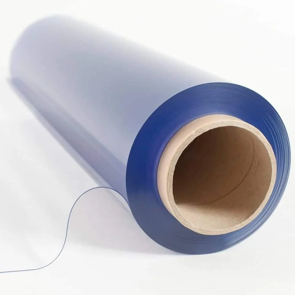 Transparent Crystal Super Clear Soft PVC Film Customized Flexible PVC Film