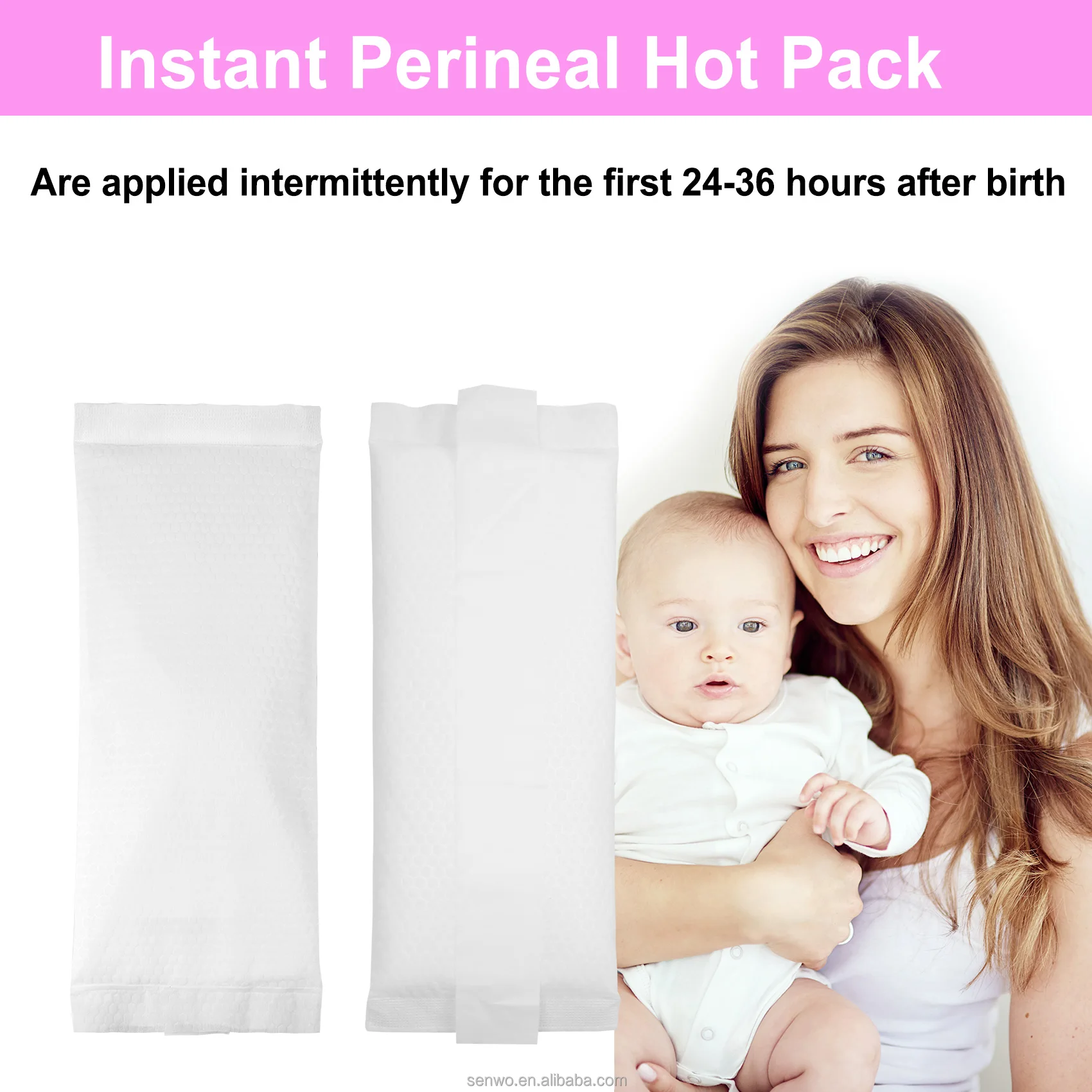 OEM Medline Perineal Ice Pack Hot & Cold Pack Supplies for Postpartum Care & Rehabilitation Therapy