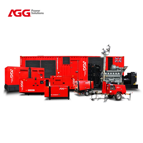 AGG 388KVA 350KVA AGG Power Diesel Genset Low Price Silent Type Open Type Diesel Generator Set