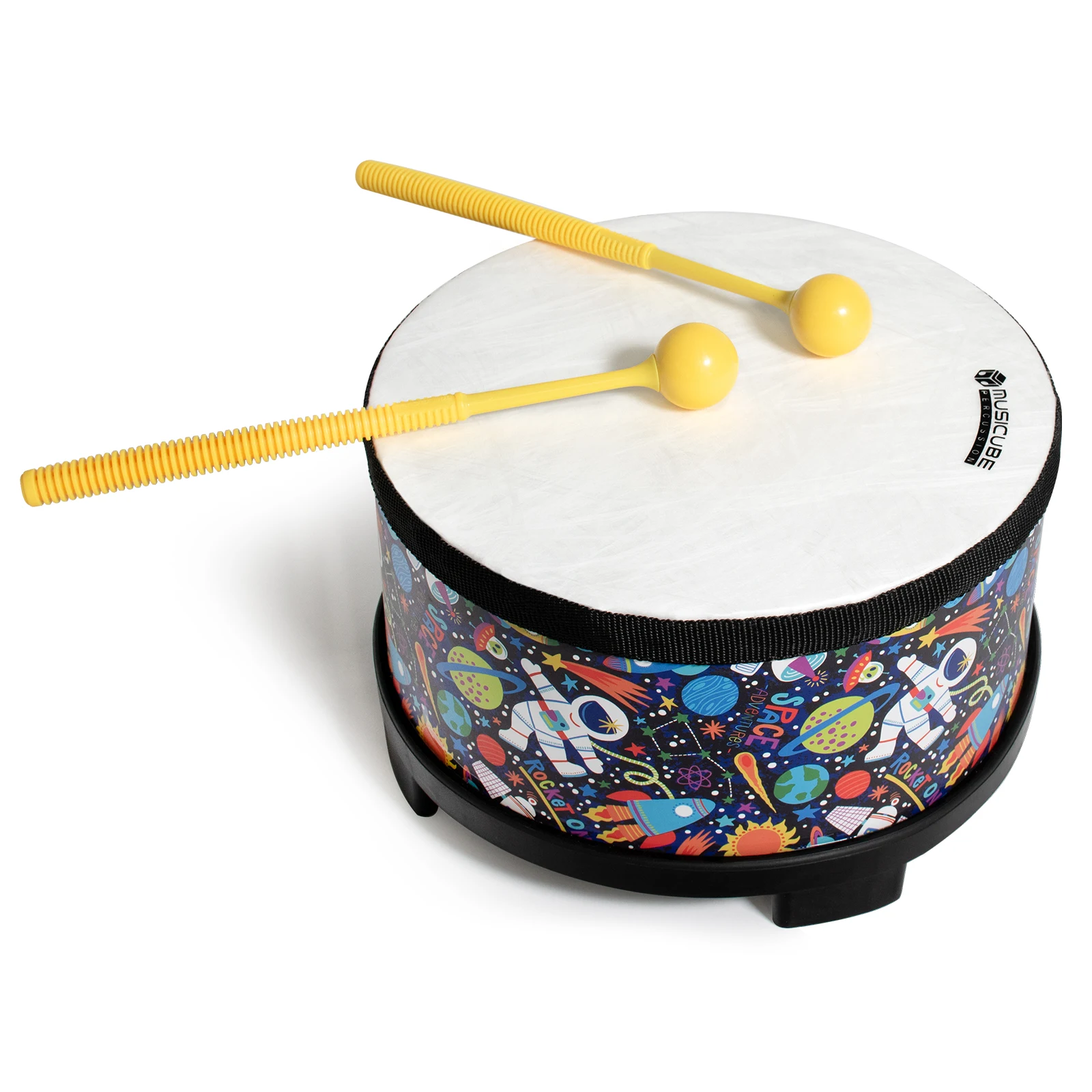 Детские музыкальные инструменты, игрушечные деревянные басы, походные барабаны