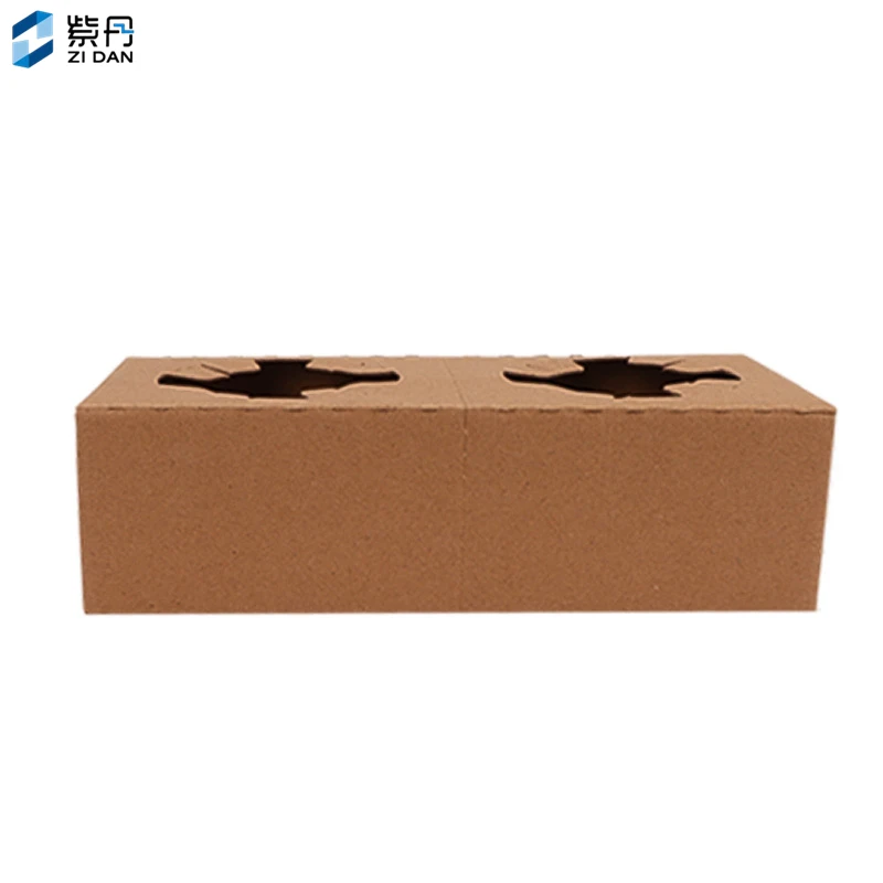 Wood Pulp Recycle Kraft Paper Recycled Materials Offset Printing Flexo Printing Recyclable Takeaway FSC Yogurt Cup Paper Holder
