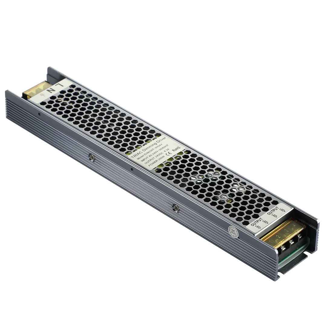 Драйвер для светодиодного светильника высокой мощности 24 В 200 Вт