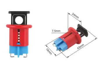 Safety Mini Miniature Circuit Breaker Lockout Tagout Device Mcb Lock out MCB Circuit Breaker Electrical Safety Lockout