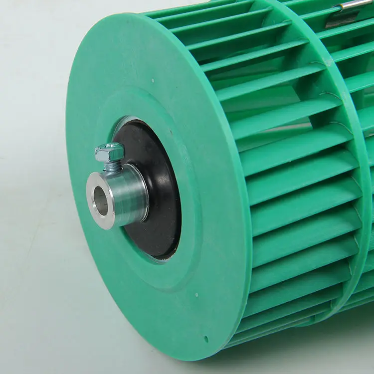 Customized Brand New Air Conditioner Parts Low Noise Plastic Cross Flow Fan