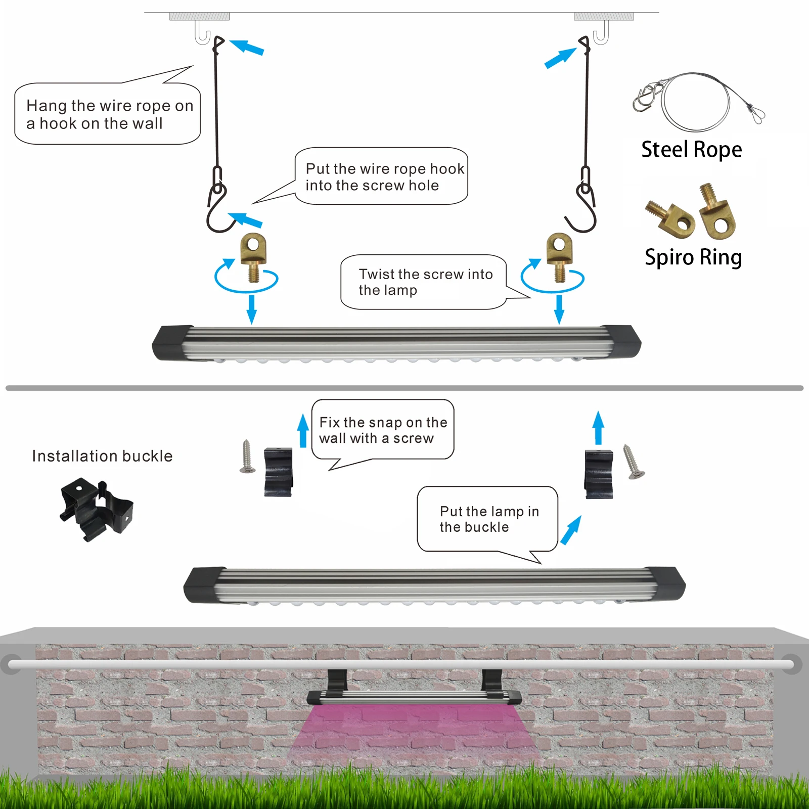Liweida waterproof bar ir uv 730 grow 400 deep red 660nm indoor plants growth led for agriculture