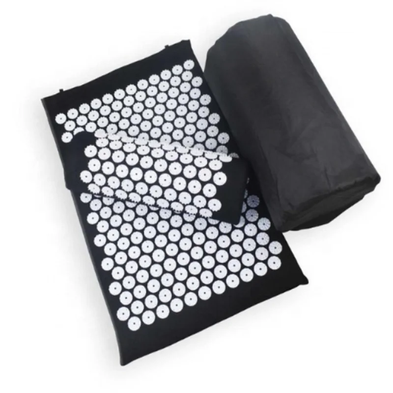 
Eco-friendly Massager Acupuncture Mat Healthy Shiatsu Acupressure mat Back Body Massager Mat&Pillow&Bag 