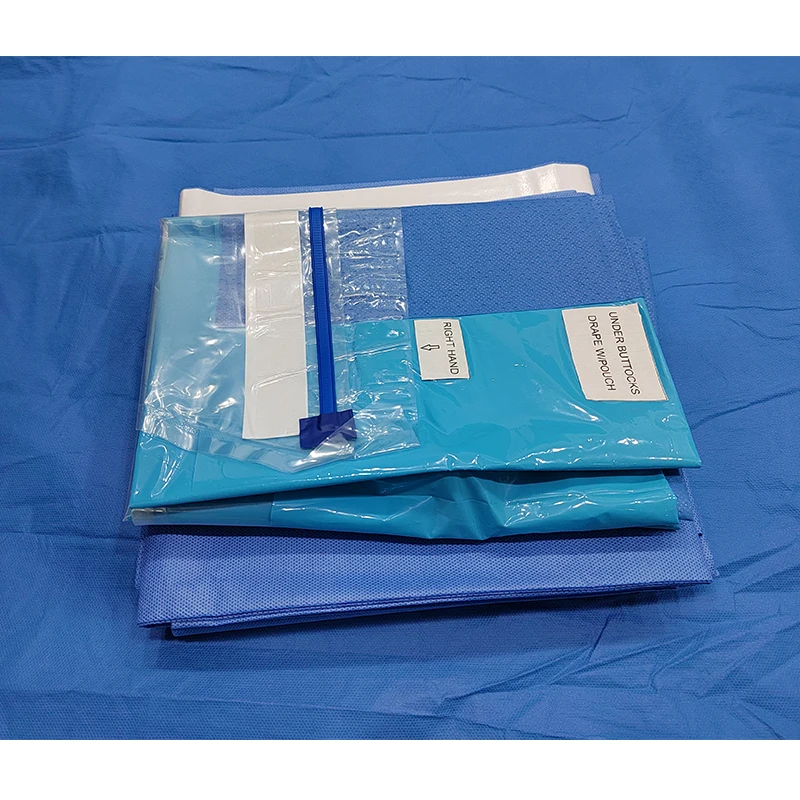 Non woven Disposable Baby Birth Kit with Under Buttock Drape with EO Sterile