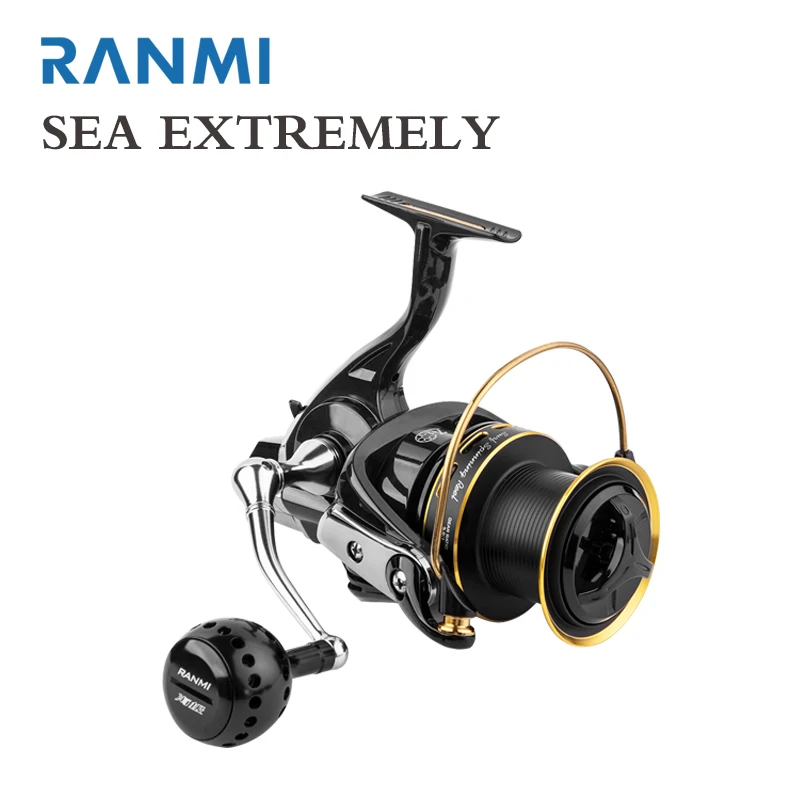 RYOBI RANMI Commercial Deep Fishing Reel Big Brand Spinning Reels for River Casting Made of Durable Aluminium