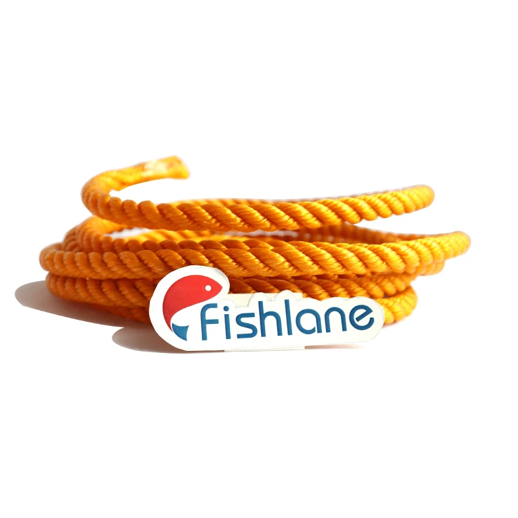 Wholesale Supplier high quality HDPE 3 strands rope Plastic twisted PE fishing ropes PP packaging twine rope