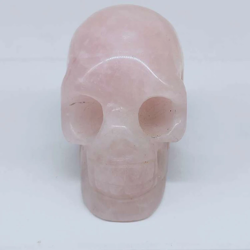 
Amazon Sale Fluorite Crystal Skull Crystal Skulls Horn Gem Rose Quartz Skull From China 