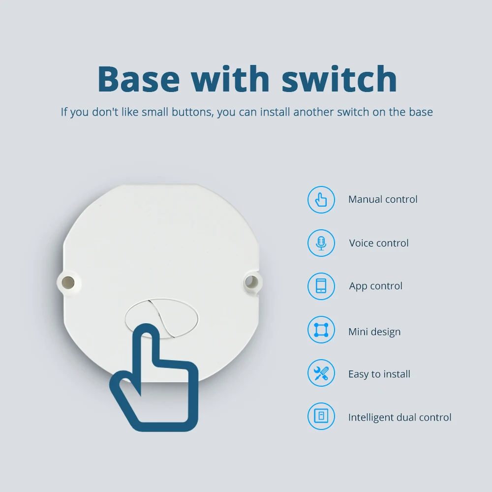  Zigbee 3 0 выключатель света SmartThings Hubitat APP дистанционное управление для дома 1/2 Way mini Поддержка google Home