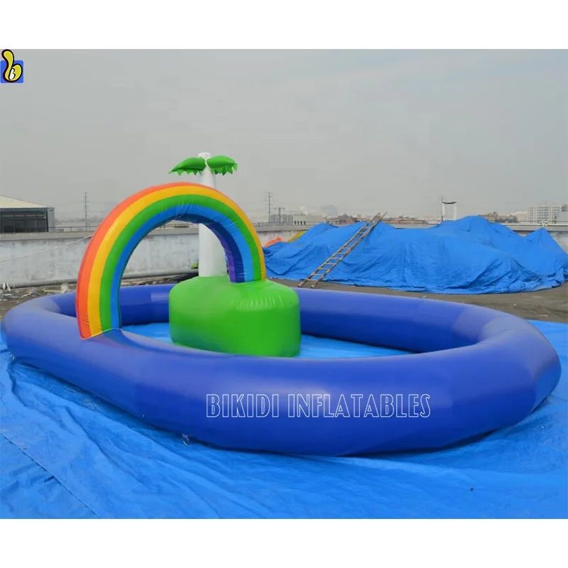 Water amusement park inflatable swimming pool for kids D2034-2
