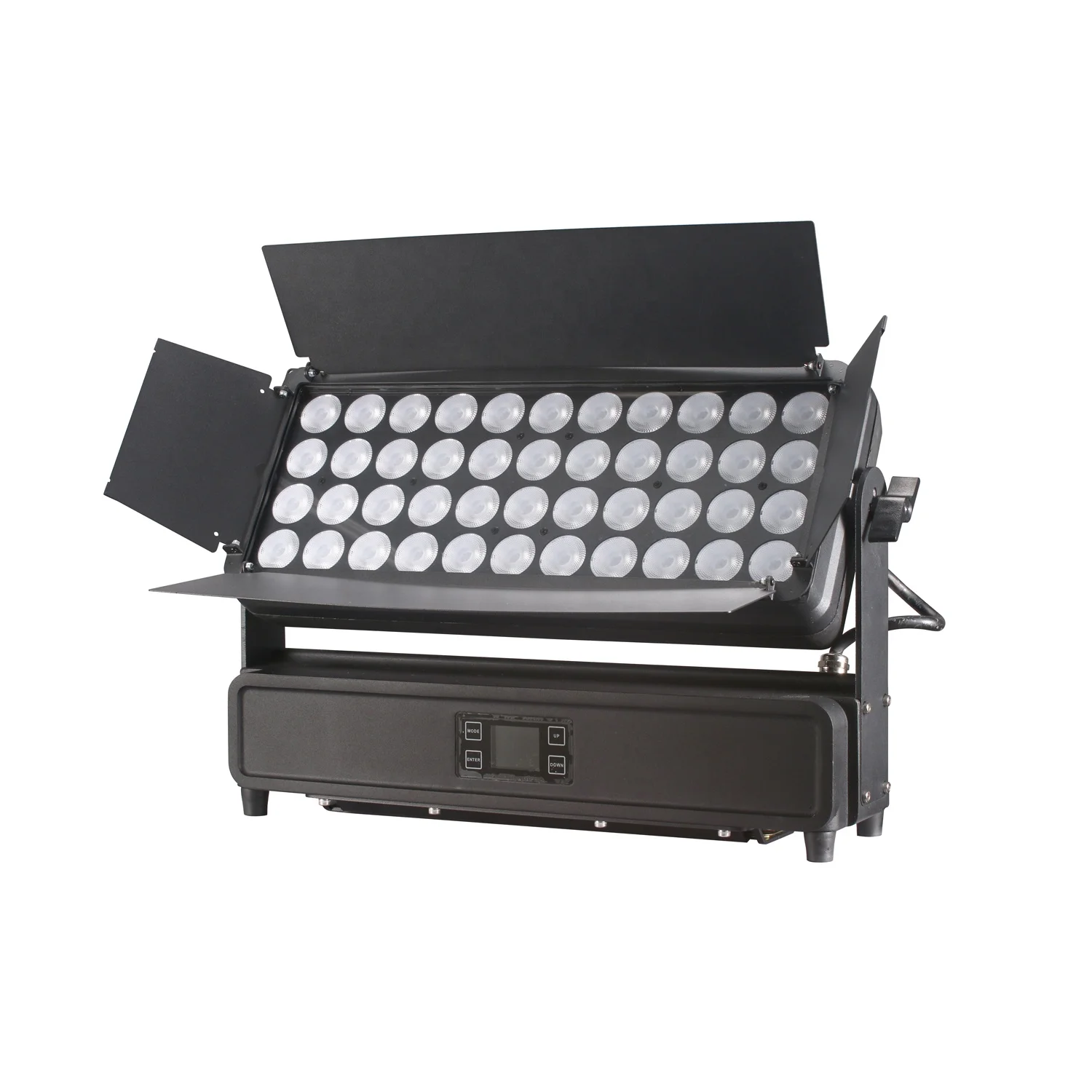 44x15W RGBW 4in1 LED Waterproof Outdoor Flood Wash Light with Barn Door