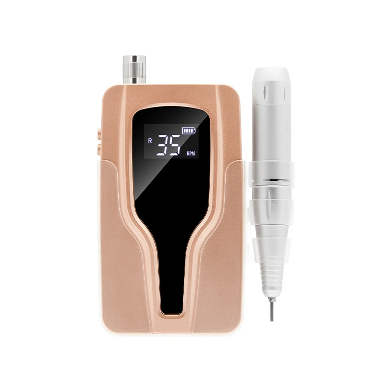 Portable Cordless Professional Salon Electric Nail Drill Polish Machine Sander Care Tools