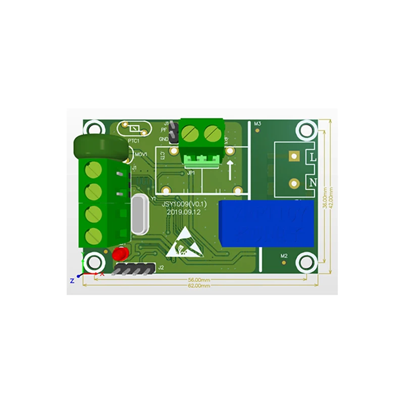 mini digital power meter rs485 communication Modbus RTU power acquisition monitoring module