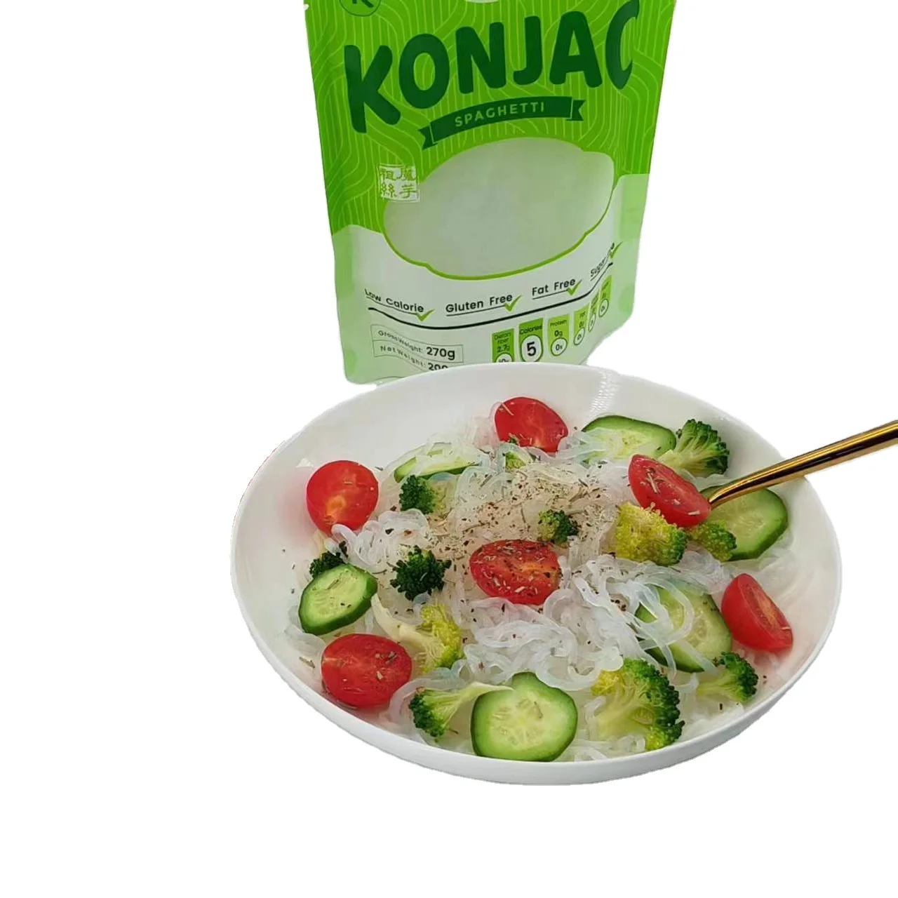 Customized Professional 2024 Japanese Style Ghost Pepper Konjac Shirataki Noodles Ramen Spaghetti Gluten-Free Halal Certificate