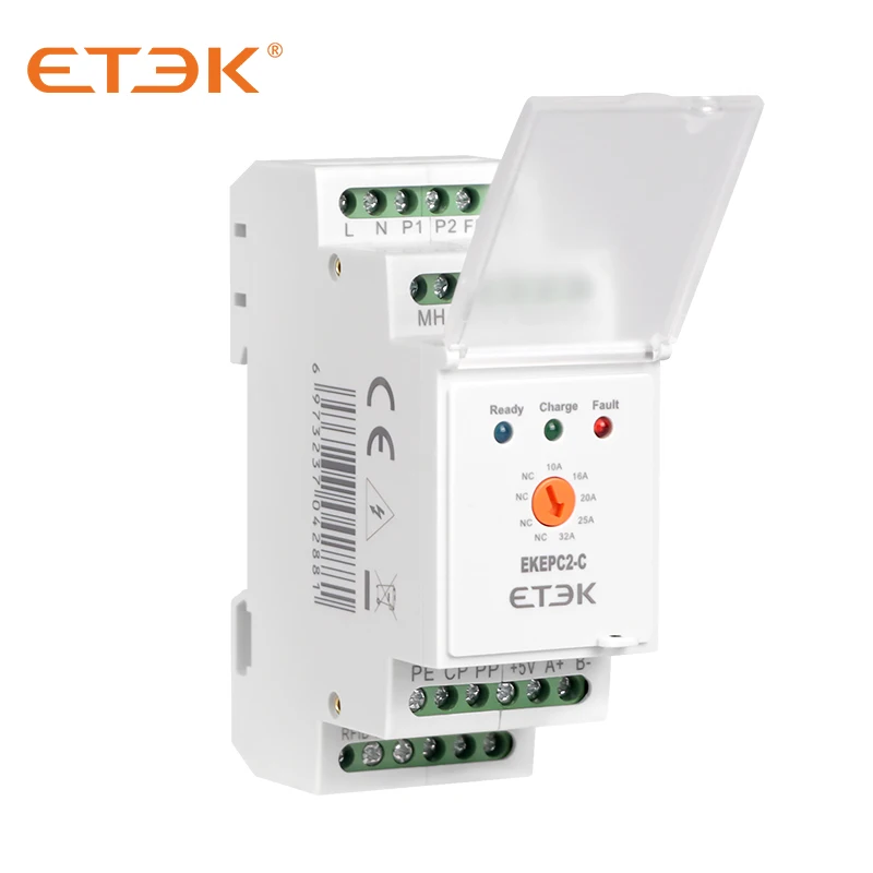 ETEK EKEPC2-C кабель Версия EV Контроллер заряда блок управления для использования в частные точка зарядки или wallbox (режим 3 зарядки)