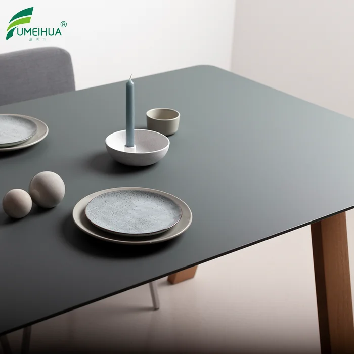 Texture Glossy exterior table top hpl CE certificate compact laminate hpl in china