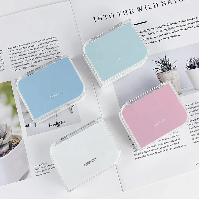 eyekan professional eye rigid lens accessories customized rgp lens cases