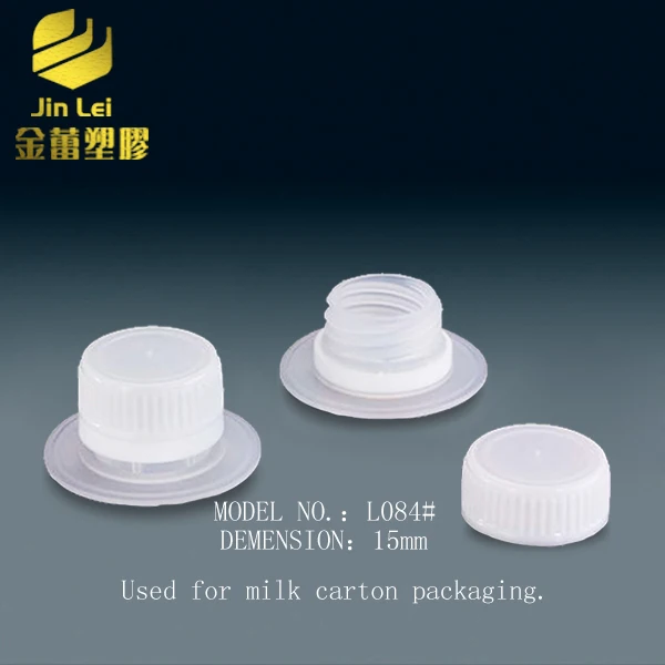 HOT sale juice milk plastic Gable top carton/box screw cap