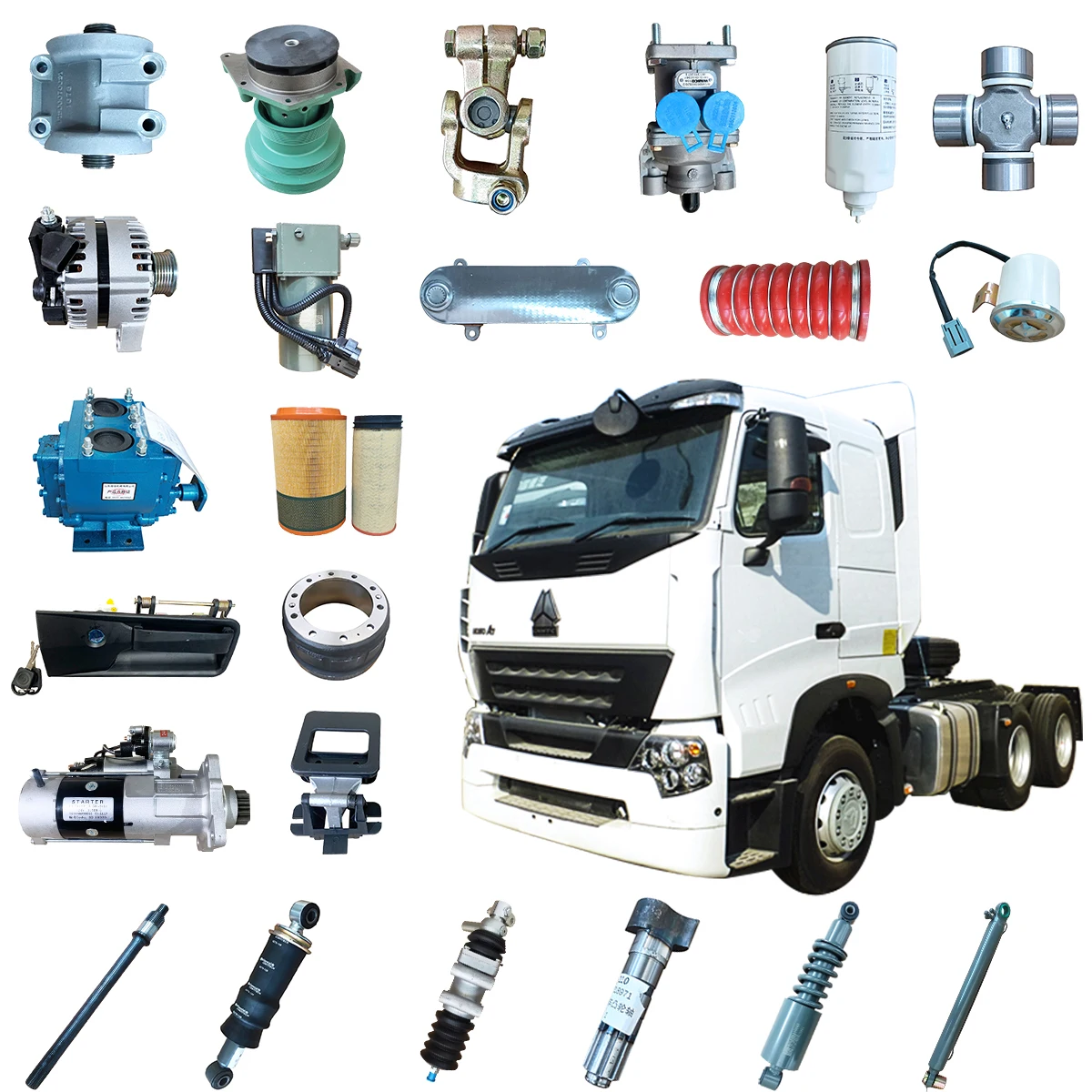 Запчасти для головки трактора Sinotruck Howo