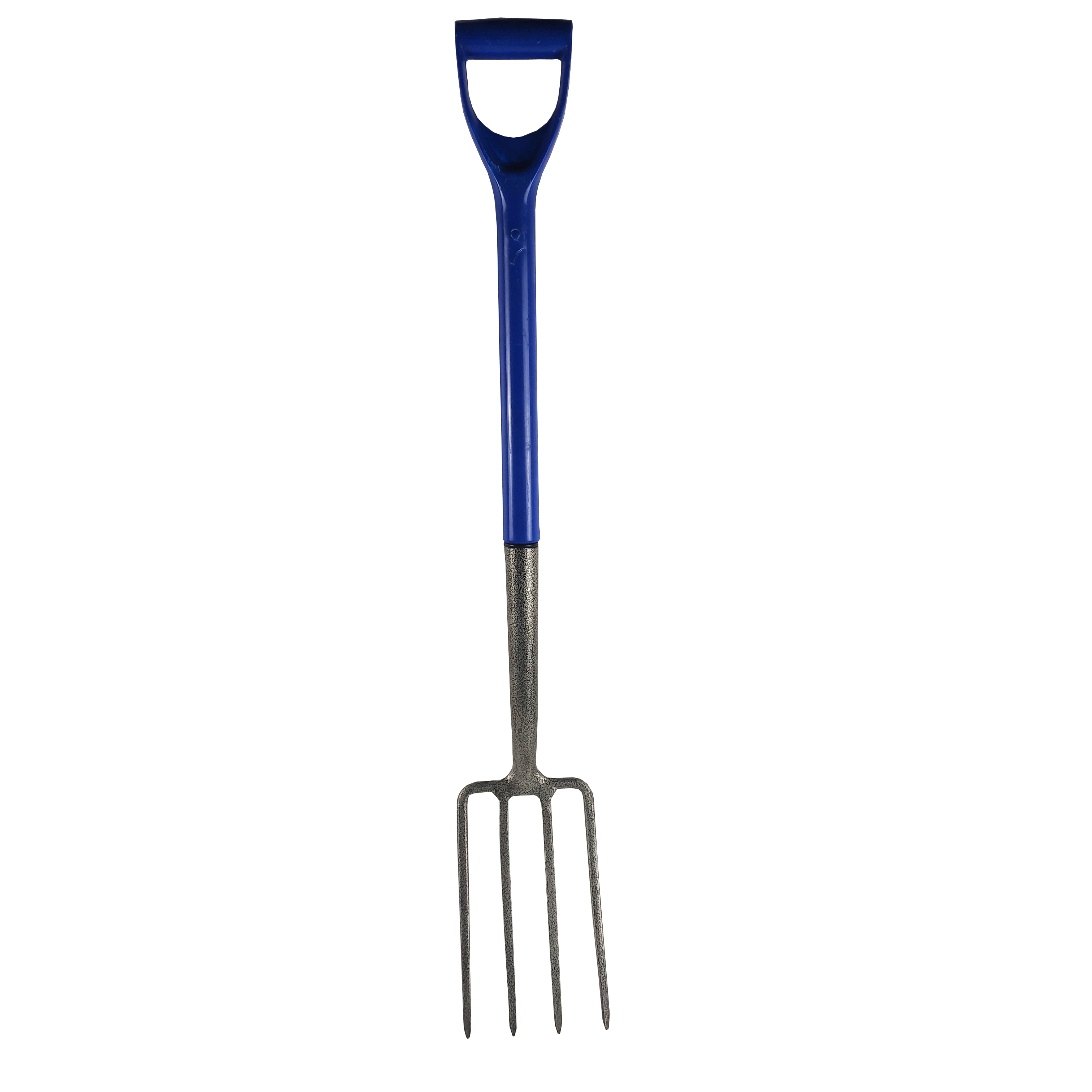 
Long handle carbon steel Fork with plastic handle 
