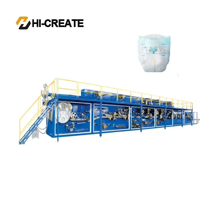 
HC-DP-FS Full Servo Automatic Baby Diaper Making Machine 