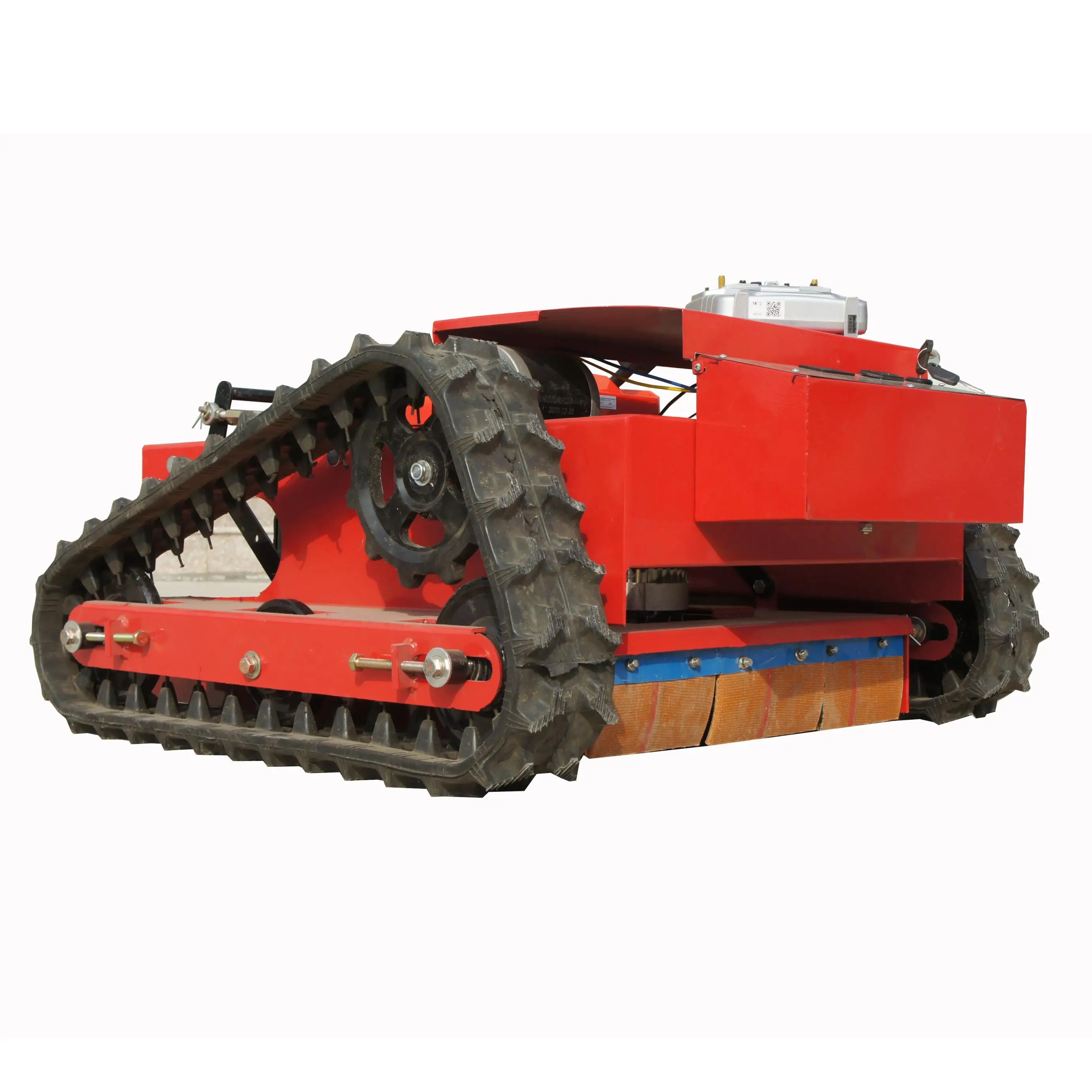 crawler type self propelled gasoline lawn mower