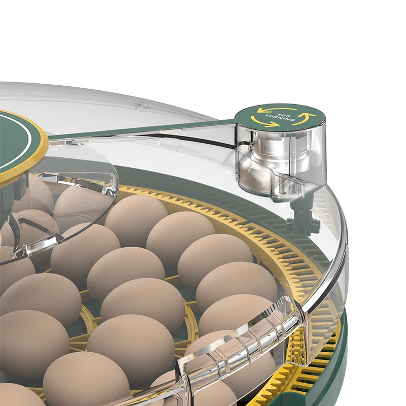 AC DC Supply WONEGG 2024 Intelligent 52 Eggs Incubator Automatic Egg Turning Setter Hatcher Brooder In One Incubator For Sale