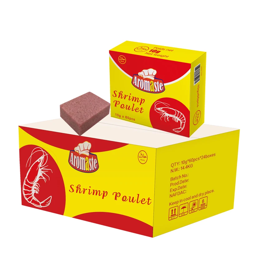 Customization 10g Shrimp Cube High Quality with Private Label