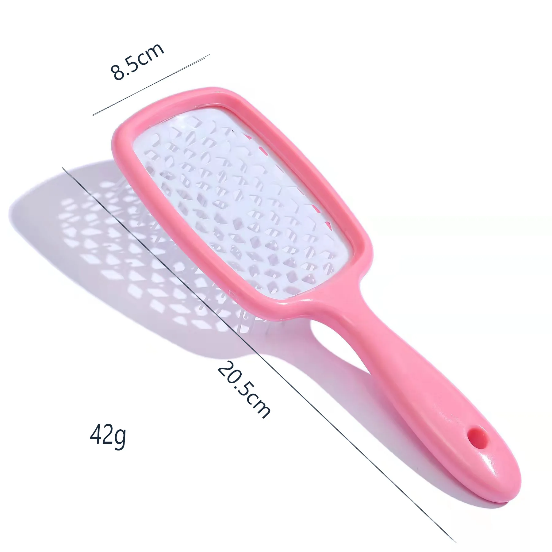 New Arrival Alibab Best Seller Cheap Hair Combe Brush Detangler Hair Styling Hollow Heart Hair Brush Comb Personalized