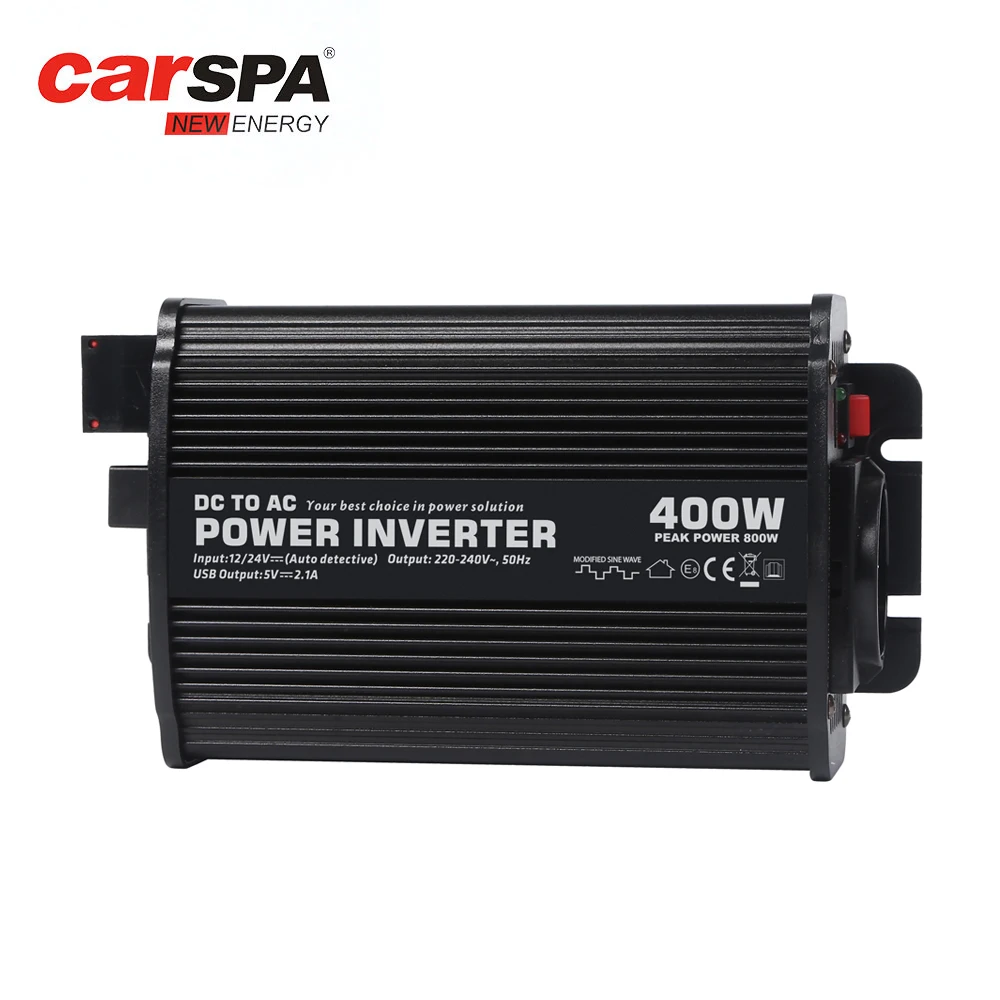  12V 24V автоматический переключатель модифицированный синусоидный инвертор 400W 800W фары для автомобилей