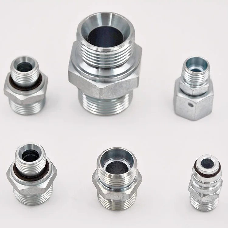 Standard Stainless Steel Hexagonal Male Threaded Pipe Adaptor Fittings Hex With Hex Adaptoradaptor