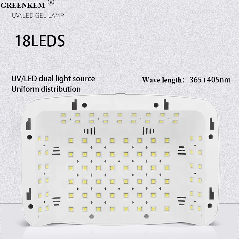 Professional 380W High Power With PU Leather Pillow Nail Dryer For Nail Slon Portable Big Capacity UV LED Nail Lamp