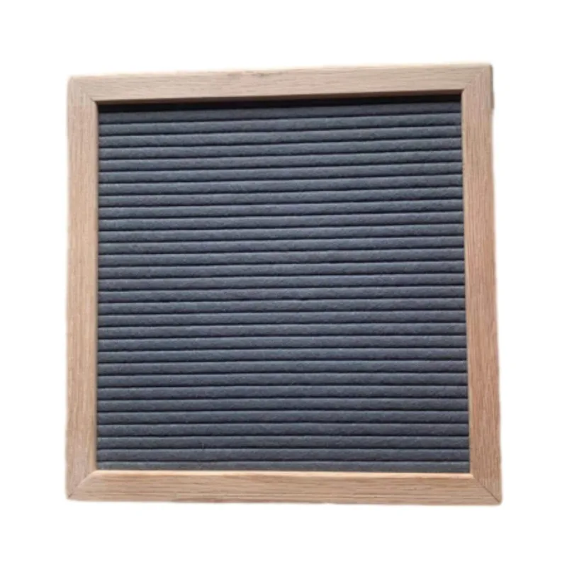 Wholesale High Satisfaction Customized Changeable Oak Frame Felt Letter Board
