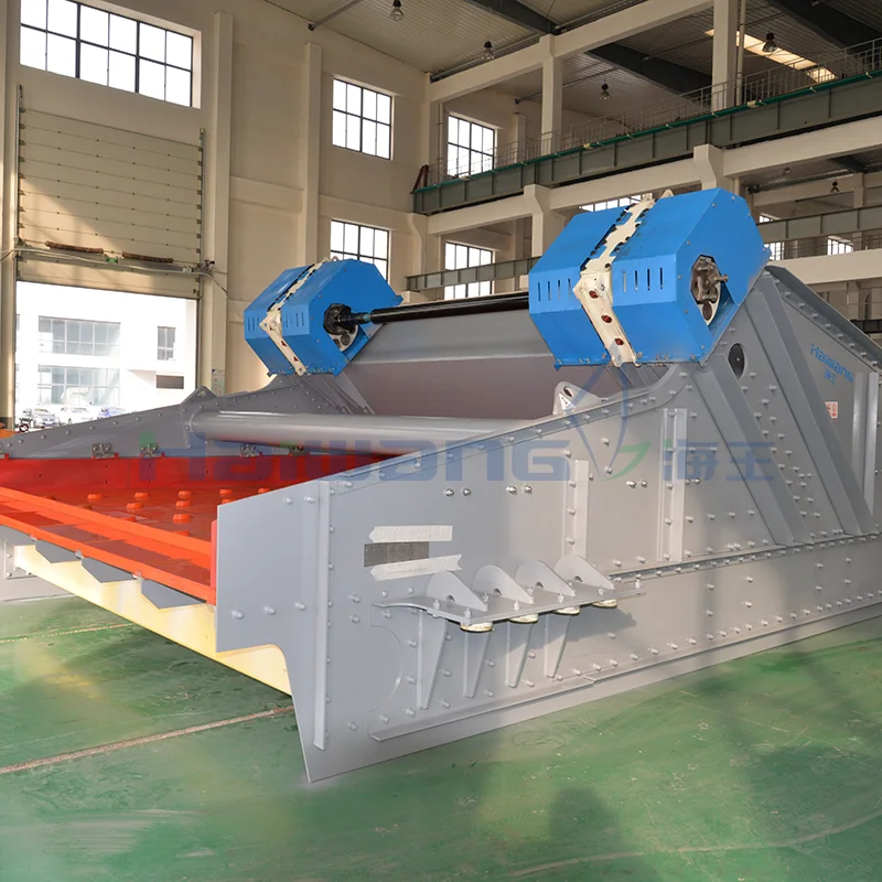 Haiwang scalping screen linear vibrating screen vibratory screener sifter machine machine sand screening plant
