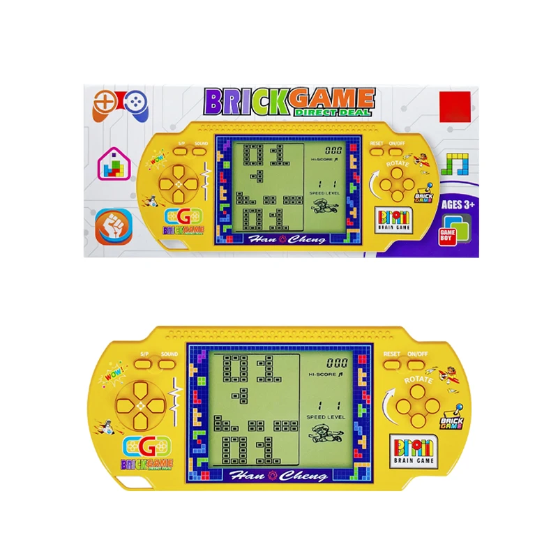 Russian Brick Games Console Classic Handheld Game Kids Toy
