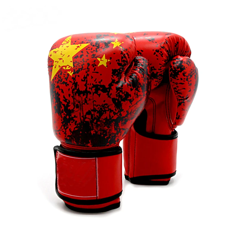 Factory Price Wholesale Custom Pu Thick Boxing Training Gloves