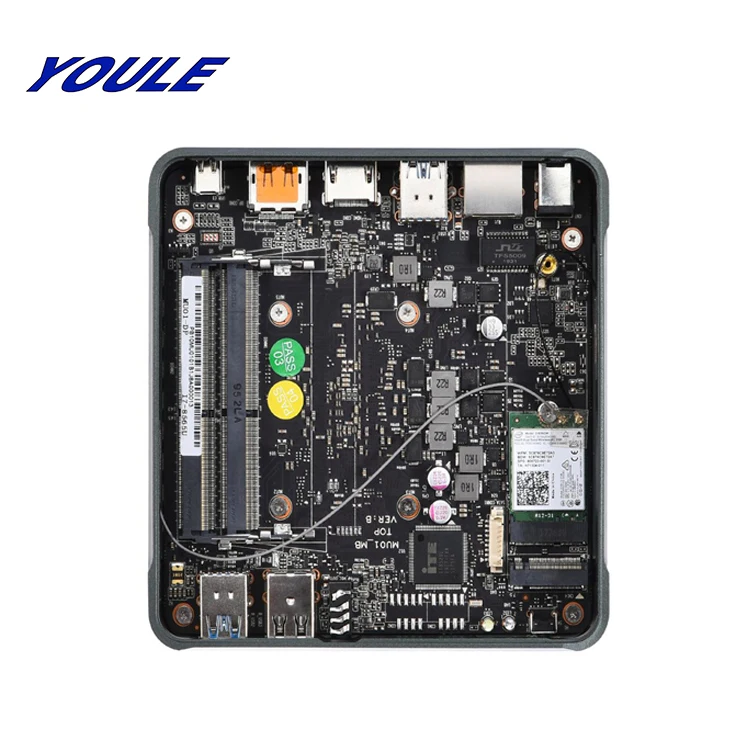 
Gaming Desktop PC Intel Dual Core i7 8565u Barebone Kaby Lake Fanless Mini PC 4GB DDR4 Laptops And Desktop Computer 