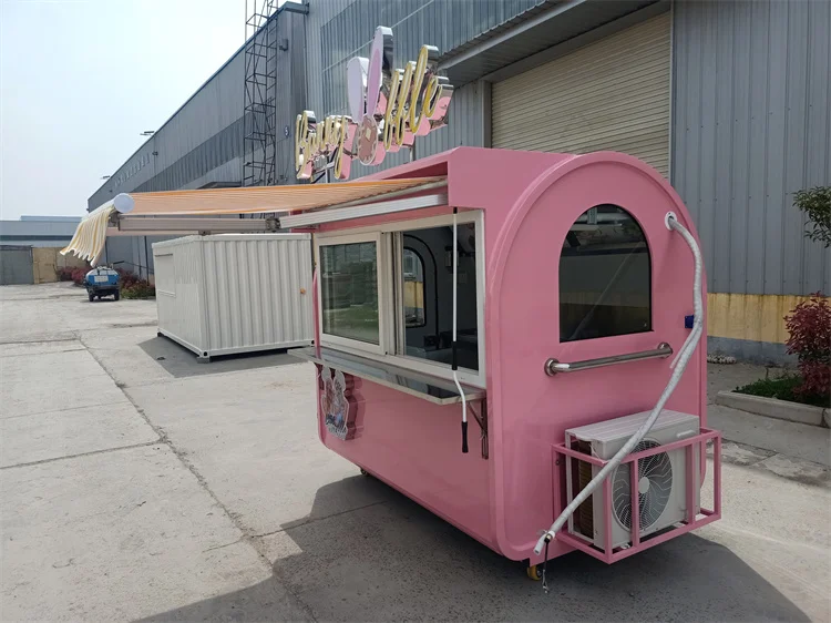 Latest Wholesales Cafe Kiosk Coffee Kiosk Design In Mall High Quality Food Kiosk In Mall Customized logo And Color For Drink