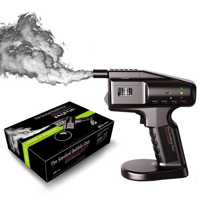 1 pc esencias flavour blaster custom logo aroma portable handheld usb smoke gun smoker flavor blaster pro