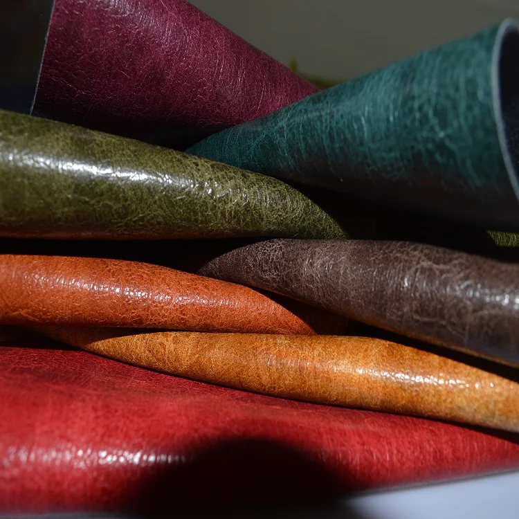 
New Design PVC PU Print Leather Fabric Material Leather 