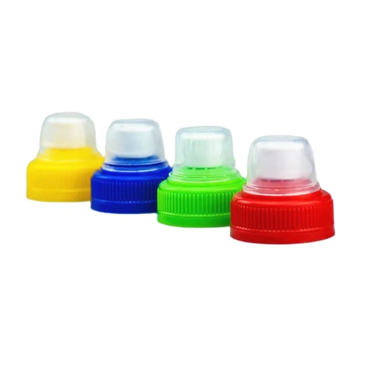 RUIPACK OEM PP plastic pull push 38mm cap drinking bottle cap  with tamper evident cap manufacture wholesale