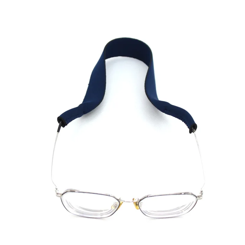 Wholesale Custom logo Adjustable elastic Neck strap Neoprene glasses strap swimming floating sunglasses strap