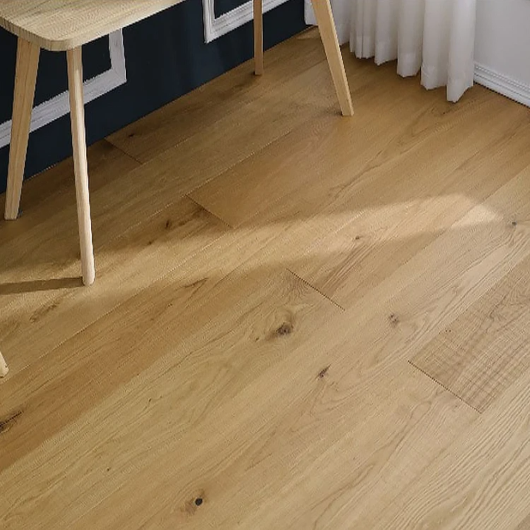 High quality  Apartment Natural Color Chevron Wood Floor French Oak Fishbone Parquetry Panels Unfinished Board Flooring