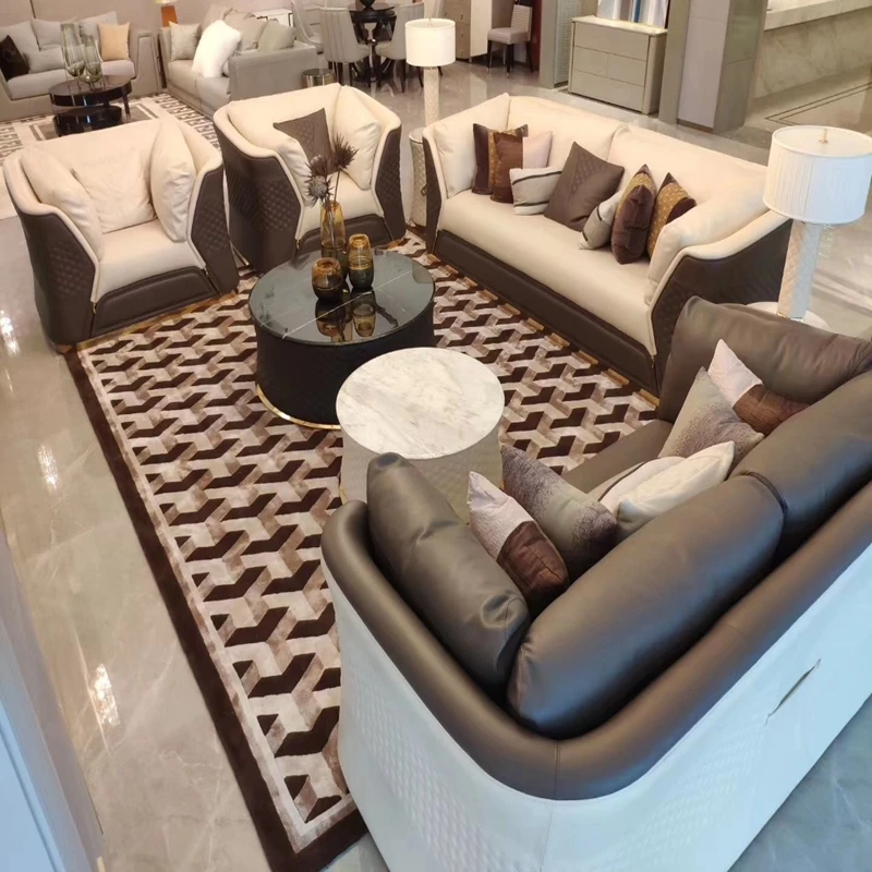 Современный ковер ручной работы для гостиной и товары для дома роскошный ковер для гостиной